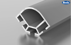 Алюминиевый профиль Росла С 1-04 серый 3 м 