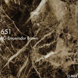 Кромка 1х22мм 651 HG Emperator Brown  high gloss(глянец) 3 группа AGT