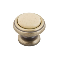 KF03-05 OAB Ручка кнопка Оксидированная бронза Керамика KERRON