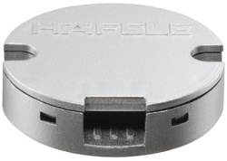 Выключатель дверного датчика (включение / выключение и затемнение) серебристый  /   Hafele 833.89.08