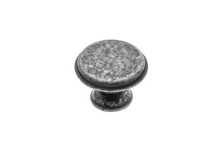 GZ-CENTO-1-07 Ручка кнопка Античное серебро Металл GTV