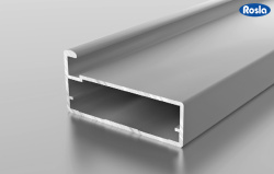 Алюминиевый профиль Росла F 1-10 анодированный 3 м (профиль рамочный широкий) 
