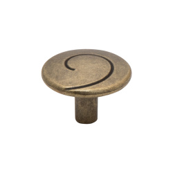 RK-090 OAB Ручка кнопка Оксидированная бронза Металл KERRON