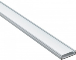 Профиль для светодиодной ленты накладной 23,8х6х2000 мм алюминий матовый К263-2АМ 