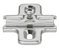 Ответная планка Hafele Duomatic A с шурупами 0 мм никель 329.80.528 