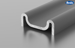 Алюминиевый профиль Росла С 1-20 серый 3 м 
