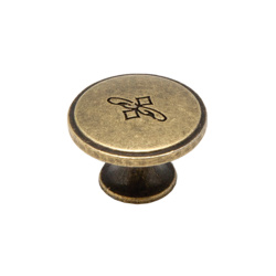 RK-066 OAB Ручка кнопка Оксидированная бронза Металл KERRON